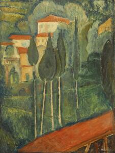 Bildreproduktion Landscape, Amedeo Modigliani