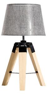 Bordslampa i stilren design 45cm grå