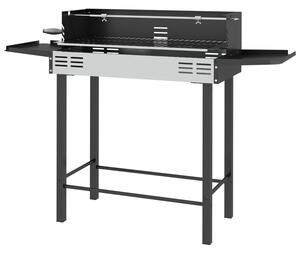 Kolgrill rotisseriet 118x32x90 cm