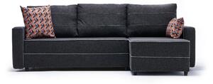 Snowdon Bäddsoffa m. Divan 4-sits 200x150 Antracit -