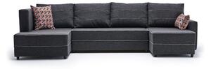 Snowdon Bäddsoffa m. Divan 4-sits 200x150 Antracit -