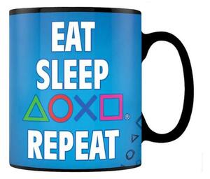 Mugg Playstation - Eat Sleep Repeat