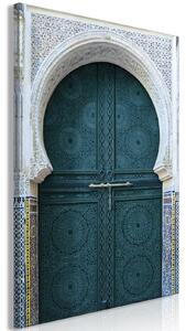 Canvas Tavla - Ethnic Door Vertical - 40x60