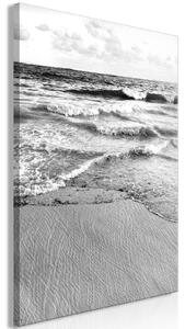 Canvas Tavla - Gentle Waves Vertical - 40x60