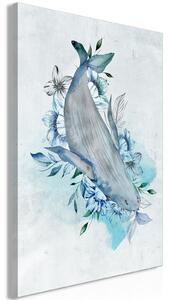 Canvas Tavla - Mrs. Whale Vertical - 40x60
