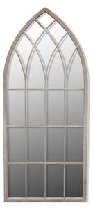 Spegel med gotisk design inom-/utomhus 50x115 cm - Grön