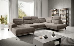 Haldar Soffa m. Divan och Schäslong Beige -