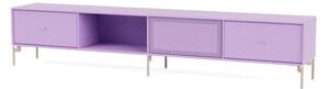Montana - OCTAVE VII TV bench - Legs: 137 Mushroom - Hyllor - 164 Iris - W183,6 x H36,6 x D30 cm