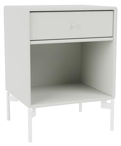 Montana - Dream Nightstand - Nordic / Snow Legs - Sängbord - Peter J. Lassen - Grå - MDF/Metall