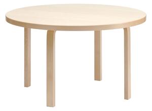 Artek - Aalto Bord 91 - Klarlackad Björkfanér - Matbord - Alvar Aalto - Träfärgad - Trä