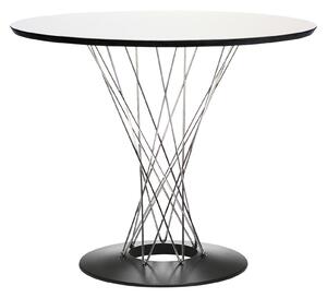 Vitra - Dining Table Ø90 cm - Matbord - Isamu Noguchi - Vit - Metall/Trä