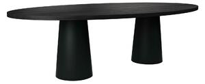 Moooi - Container Table 7156 210x135, Vit, Brunbetsad ek - Matbord - Marcel Wanders - Vit - Trä/Plast