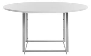 Fritz Hansen - PK58 - Matbord - Poul Kjærholm - Vit - Metall/Plast