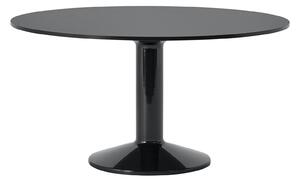 Muuto - Midst matbord 140 cm black linoleum, black - Matbord - TAF Studio - Svart - Trä