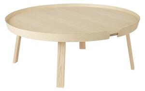 Muuto - Around Coffee Table - XL, Utförande - Ask - Soffbord - Thomas Bentzen - Träfärgad - Trä