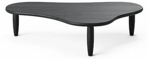 Massproductions - Puddle - Table, Black Stained Ash - Soffbord - Chris Martin - Svart - Trä