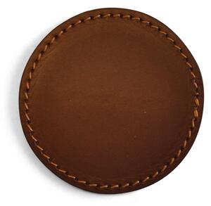 OX Denmarq - Ox Coasters, Cognac Leather, Set With 5 X Coasters - Glasunderlägg - Dennis Marquart