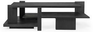 Ethnicraft - Teak Abstract - Soffbord - Alain Van Havre - Svart - Trä