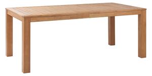Trädgårdsbord Eukaliptus 190 x 105 cm MONSANO - Trä/natur