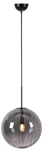 Markslöjd 108762 - Ljuskrona med textilsladd FENGARI 1xE14/40W/230V svart