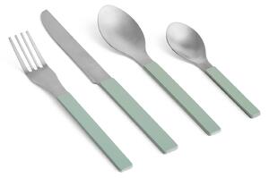HAY - MVS Cutlery, Set of 4 Green - Bestickset - Muller Van Severen