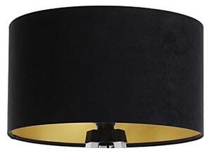 Universal lampskärm STANDART E27 diameter 45 cm svart/guld