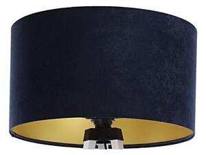 Universal lampskärm STANDART E27 diameter 45 cm blå/guld