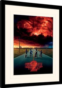 Inramad poster Stranger Things - Mind Flayer