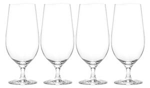 Orrefors - Beer 4-Pack Lager 60 cl - Ölglas - Erika Lagerbielke - Transparent