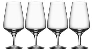 Orrefors - Pulse Beer 55 cl Set Of 4 - Ölglas - Ingegerd Råman - Transparent