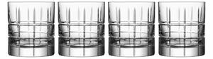 Orrefors - Street Old Fashioned 27 cl Set Of 4 - Whiskyglas - Jan Johansson - Transparent
