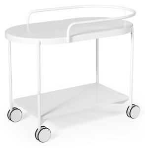 SMD Design - Lene Vit - Serveringsvagnar - Stina Sandwall - Vit - Metall