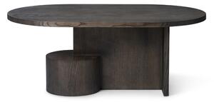 Ferm Living - Insert Coffee Table Black Stained - Soffbord - Mario Tsai - Svart - Trä