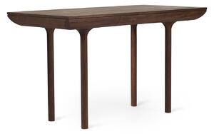 Warm Nordic - Rúna L130 Oiled Walnut - Skrivbord - Träfärgad - Trä