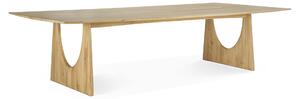 Ethnicraft - Geometric Meeting Table - Varnished Oak - Rectangular 313 x 140 x 76 - Skrivbord - Alain Van Havre - Träfärgad - Trä