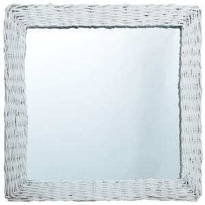 Spegel vit 60x60 cm korgmaterial