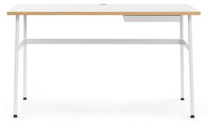 Normann Copenhagen - Journal Desk White - Skrivbord - Simon Legald - Vit - Metall/Trä