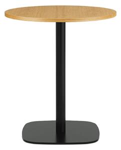 Normann Copenhagen - Form Cafe Table H74,5 Ø60 cm Oak - Matbord - Simon Legald - Träfärgad - Metall/Trä
