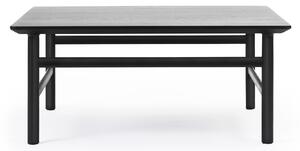 Normann Copenhagen - Grow Table 80 x 80 cm Oak Black - Soffbord - Simon Legald - Svart - Trä