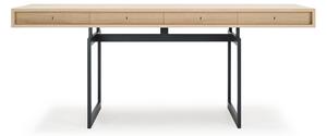 Karakter - Office Desk, Oak Top, Grey Frame - Skrivbord - Bodil Kjær