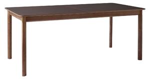 &Tradition - Patch HW1 - Fenix Cacao Orinoco 0749 - Walnut - Brass - Matbord - Hee Welling - Träfärgad - MDF/Metall/Trä