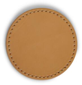 OX Denmarq - Ox Coasters, Nature Leather, Set With 5 X Coasters - Glasunderlägg - Dennis Marquart