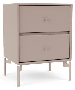 Montana - Drift Drawer Module - Mushroom / Mushroom Legs - Sängbord - Peter J. Lassen - Beige - MDF