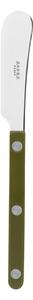 Sabre Paris - Bistrot Butter Spreader Solid - Green Fern - Smörknivar - Grön