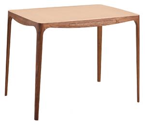 Naver Collection - AK 1310 Ro Desk Natural - Skrivbord - Hans Sandgren Jakobsen - Träfärgad - Läder/Trä