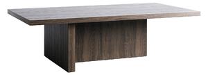 Länna Möbler - L.A. Rectangular Coffee Table L140 Dark Oak - Soffbord - Lotta Agaton - Träfärgad - Trä