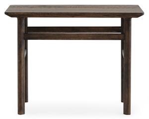 Normann Copenhagen - Grow Table 50 x 60 cm Stained Oak Smoked Oak - Soffbord - Simon Legald - Träfärgad - Trä