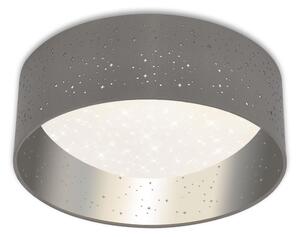 Briloner 3482014 - LED taklampa STARRY SKY LED/12W/230V grå/silver