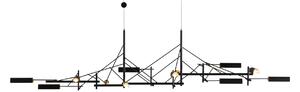 Moooi - Tinkering 140, Ink. 21W LED 742lm 2700K - Takkronor - Joost van Bleiswijk - Svart