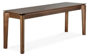 Ethnicraft - Bok Bench - Varnished Teak - Brown 146 x 35 x 46 - Pallar - Alain Van Havre - Träfärgad - Trä